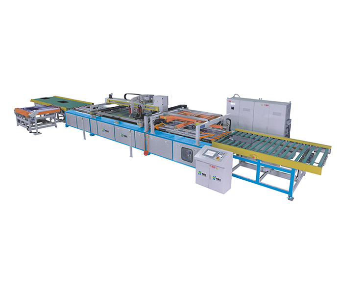 Fully automatic shuttle screen printing machine