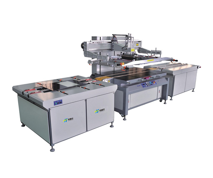 Fully automatic vertical glass screen printing machine